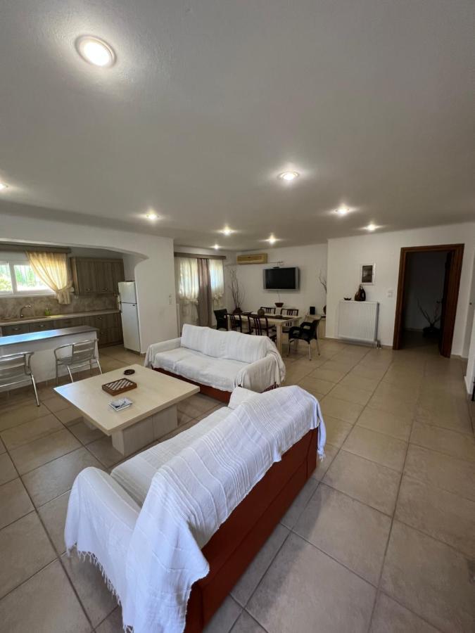 Apartment In Salamina With Garden & Sea View Selinia Extérieur photo
