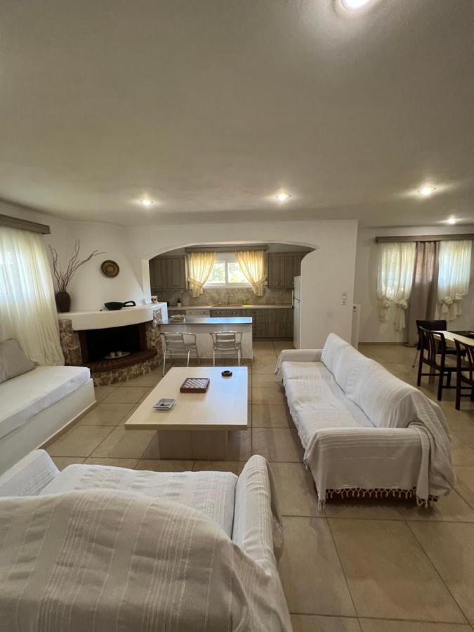 Apartment In Salamina With Garden & Sea View Selinia Extérieur photo