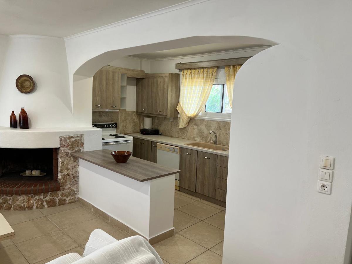 Apartment In Salamina With Garden & Sea View Selinia Extérieur photo